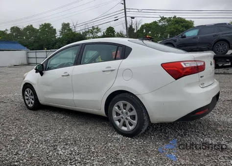 2014 Kia Rio Lx z USA, uszkodzony, nr VIN KNADM4A30E6374664